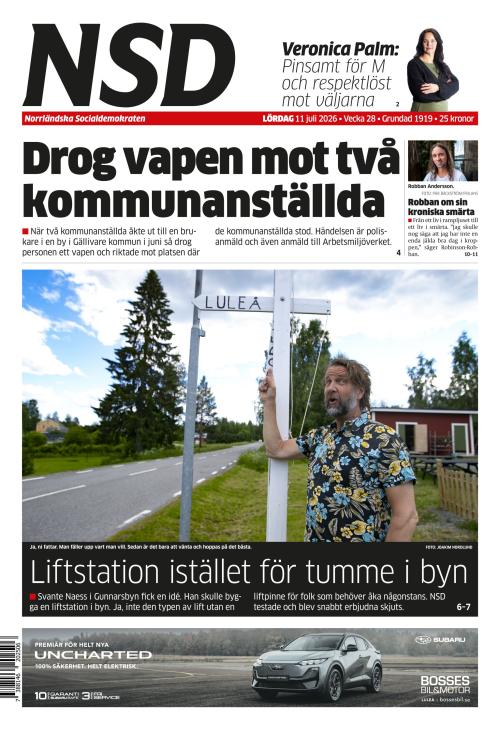 Norrländska Socialdemokraten 11.7.2026
