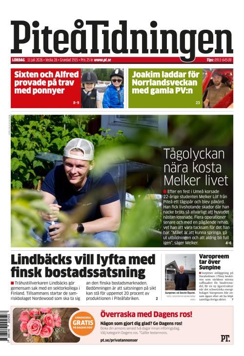 Piteå-Tidningen 11.7.2026