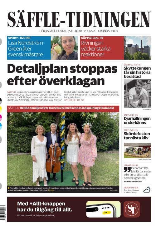Säffle-Tidningen 11.7.2026