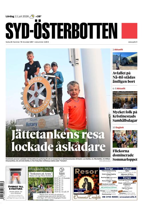 Syd-Österbotten 11.7.2026