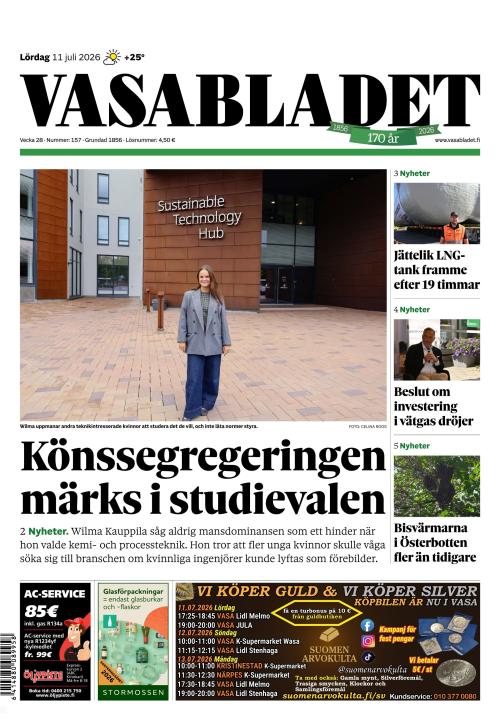 Vasabladet 11.7.2026