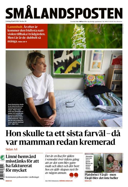 Smålandsposten 11.7.2026