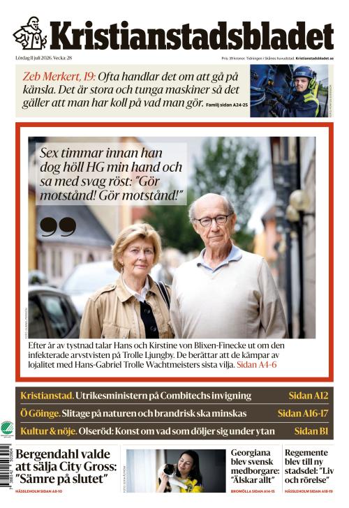 Kristianstadsbladet 11.7.2026