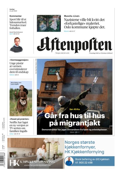 Aftenposten 12.7.2026
