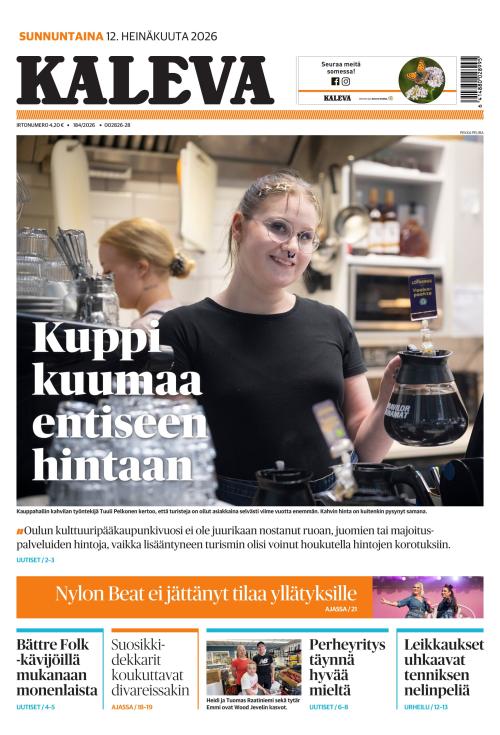 Kaleva 12.7.2026