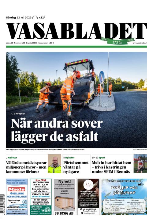 Vasabladet 12.7.2026