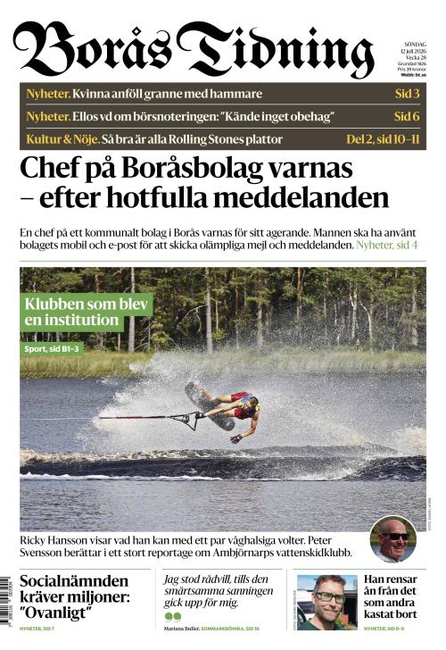 Borås Tidning 12.7.2026