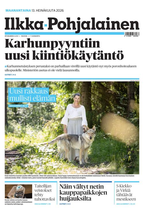 Ilkka-Pohjalainen 13.7.2026