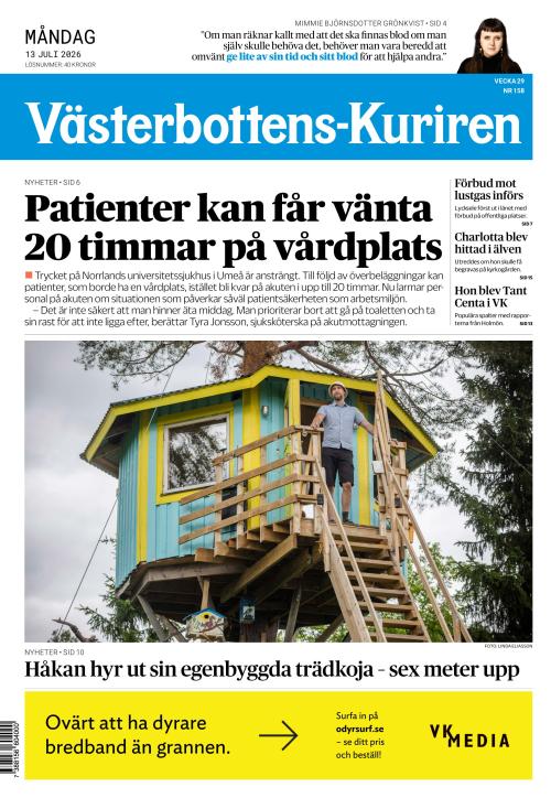 Västerbottens-Kuriren (SE) 13.7.2026