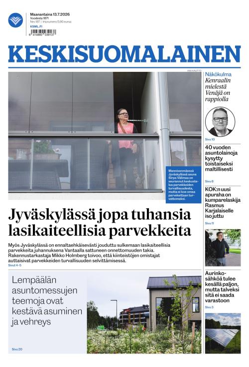 Keskisuomalainen 13.7.2026