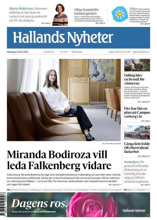 Hallands Nyheter 13.7.2026