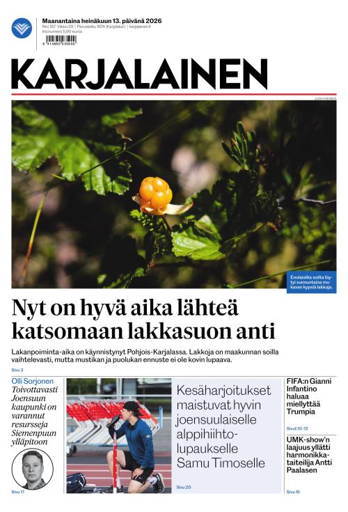 Karjalainen 13.7.2026