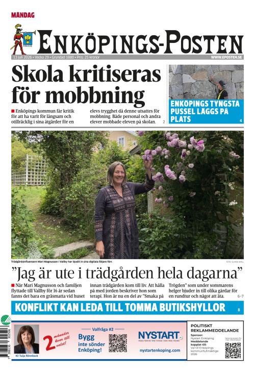 Enköpings-Posten 13.7.2026