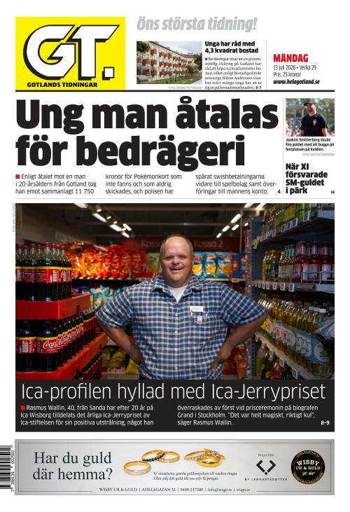 Gotlands Tidningar 13.7.2026