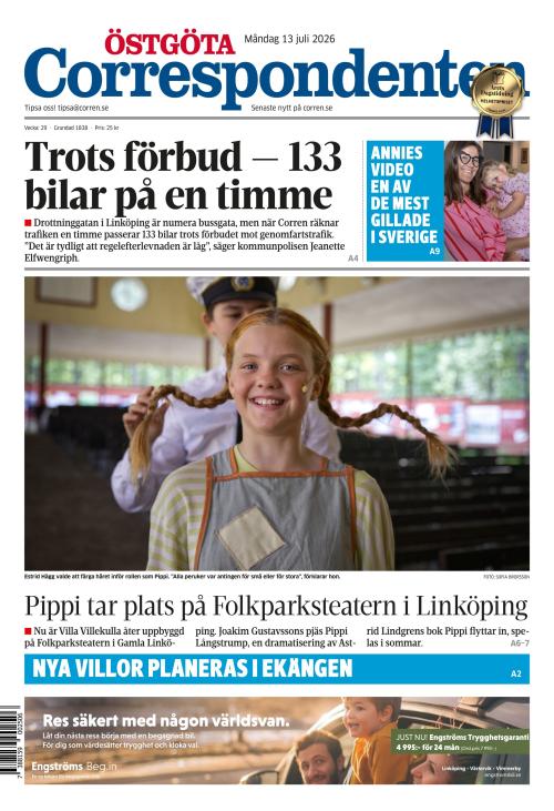Östgöta Correspondenten 13.7.2026