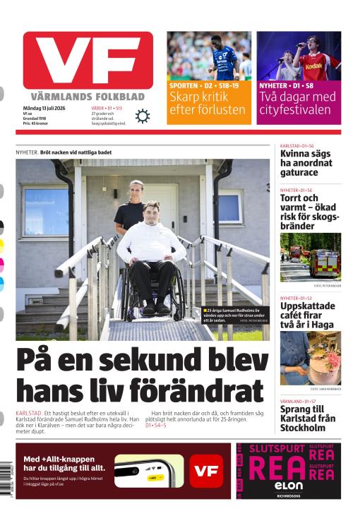 Värmlands Folkblad 13.7.2026