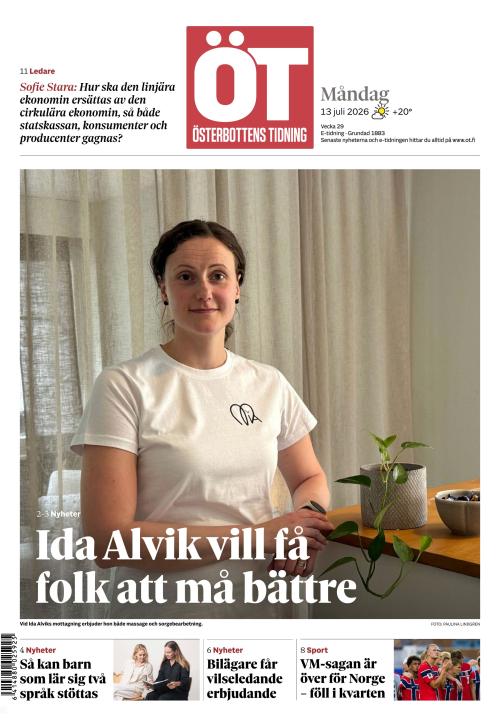 Österbottens Tidning 13.7.2026