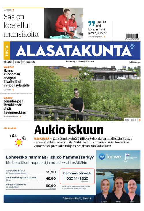 Alasatakunta 14.7.2026