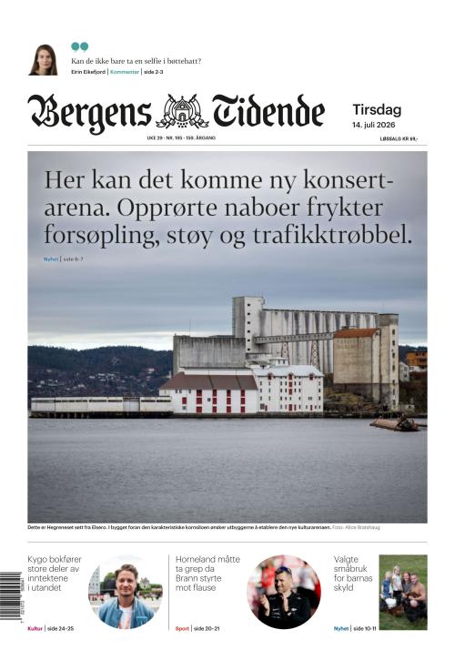 Bergens Tidende 14.7.2026