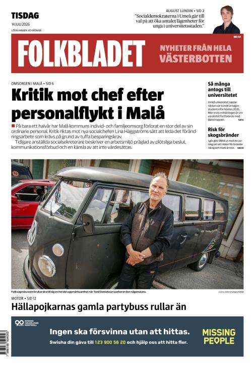Folkbladet (Västerbotten) (SE) 14.7.2026