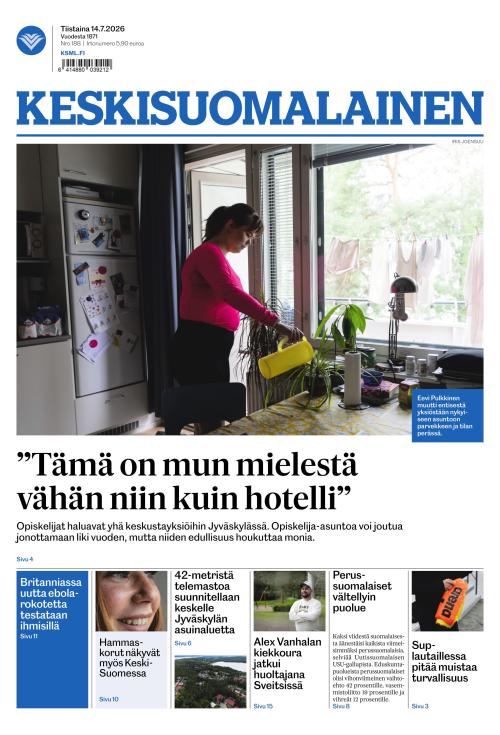 Keskisuomalainen 14.7.2026