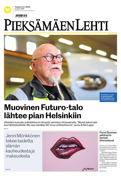 Pieksämäen lehti 14.7.2026