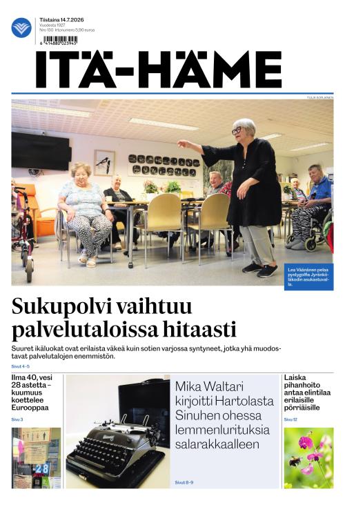 Itä-Häme 14.7.2026