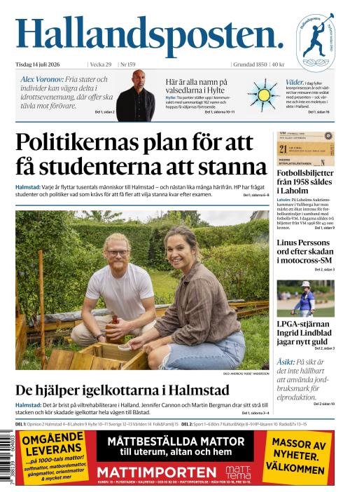 Hallandsposten 14.7.2026