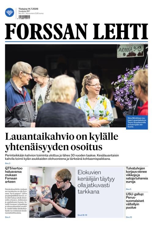 Forssan Lehti 14.7.2026
