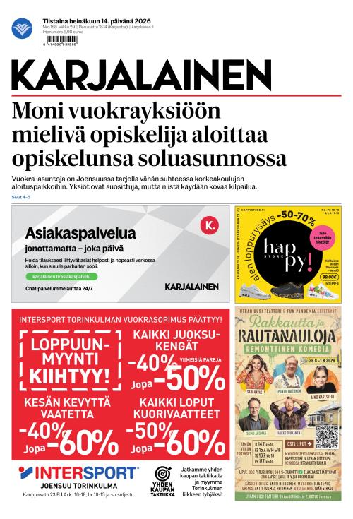 Karjalainen 14.7.2026
