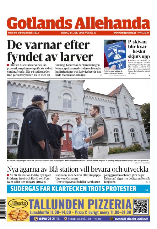 Gotlands Allehanda 14.7.2026