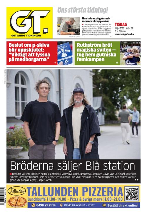 Gotlands Tidningar 14.7.2026