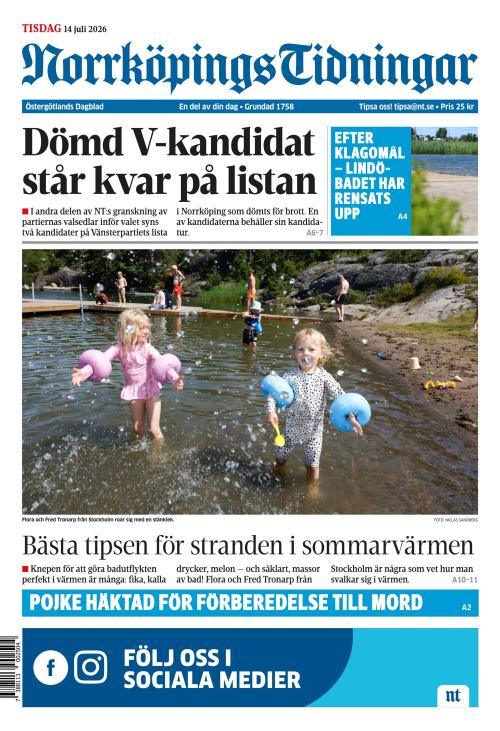 Norrköpings Tidningar 14.7.2026