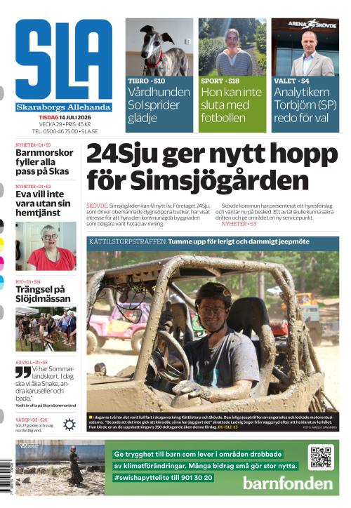 Skaraborgs Allehanda 14.7.2026