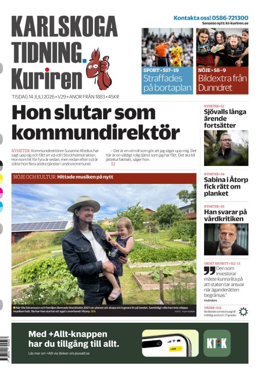 Karlskoga Tidning-Kuriren 14.7.2026