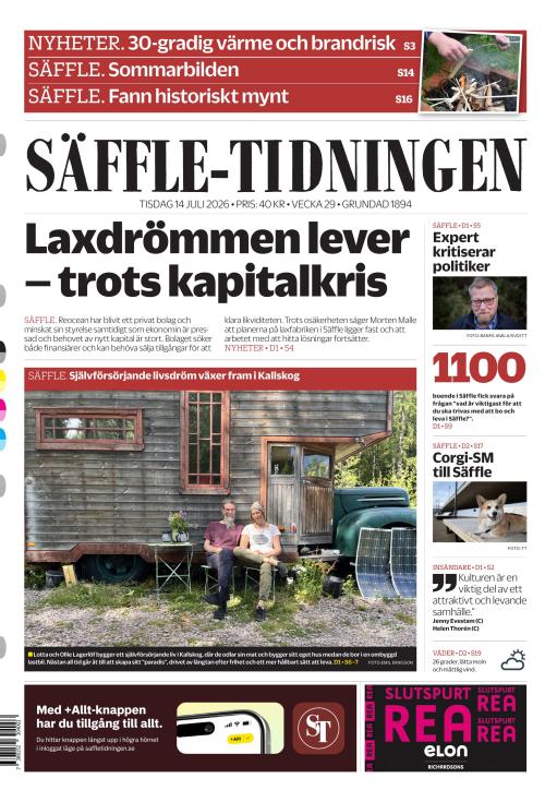 Säffle-Tidningen 14.7.2026