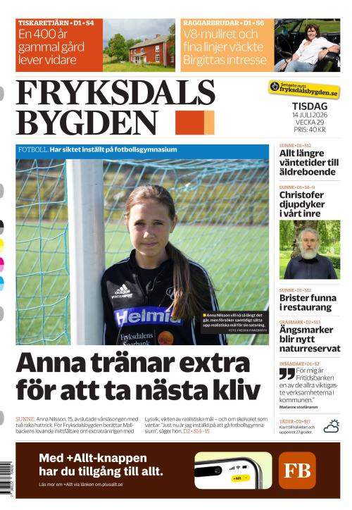 Fryksdals-Bygden 14.7.2026