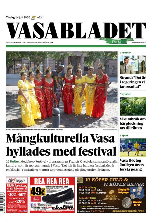 Vasabladet 14.7.2026