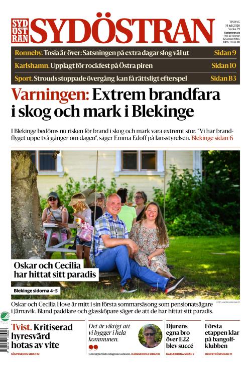 Sydöstran 14.7.2026