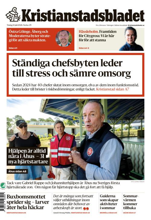 Kristianstadsbladet 14.7.2026