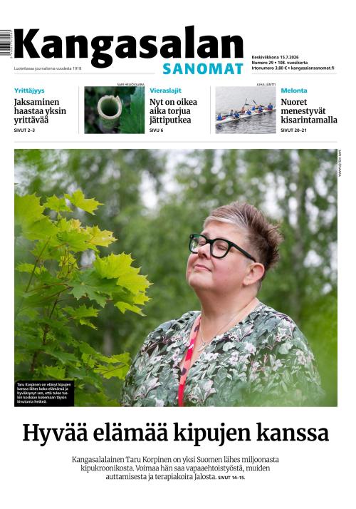 Kangasalan Sanomat 15.7.2026