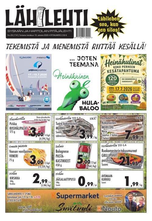 Lähilehti 29/2026