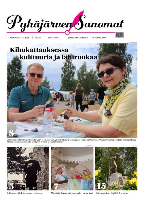 Pyhäjärven Sanomat 15.7.2026