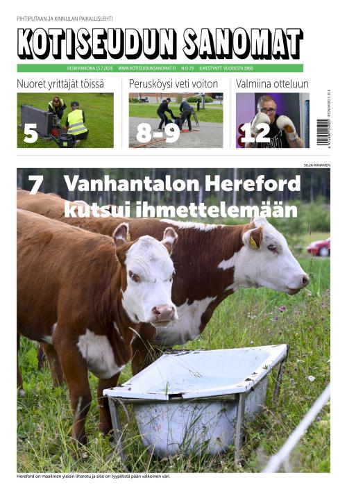 Kotiseudun Sanomat 15.7.2026