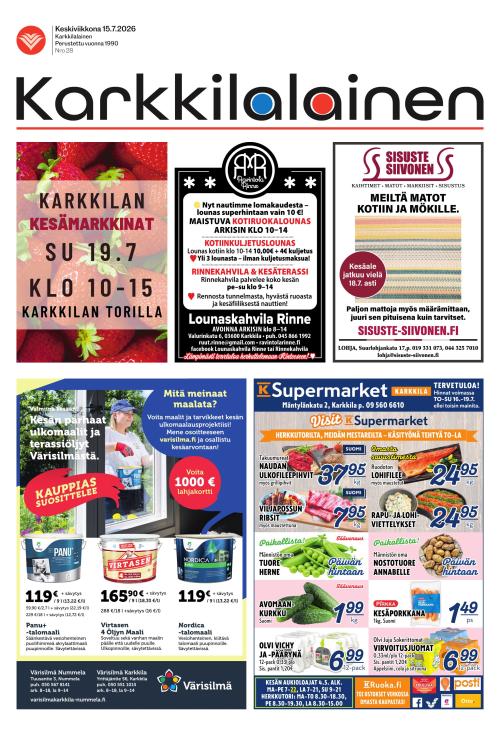 Karkkilalainen 15.7.2026