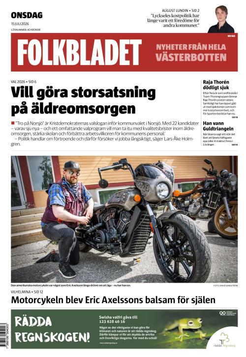 Folkbladet (Västerbotten) (SE) 15.7.2026