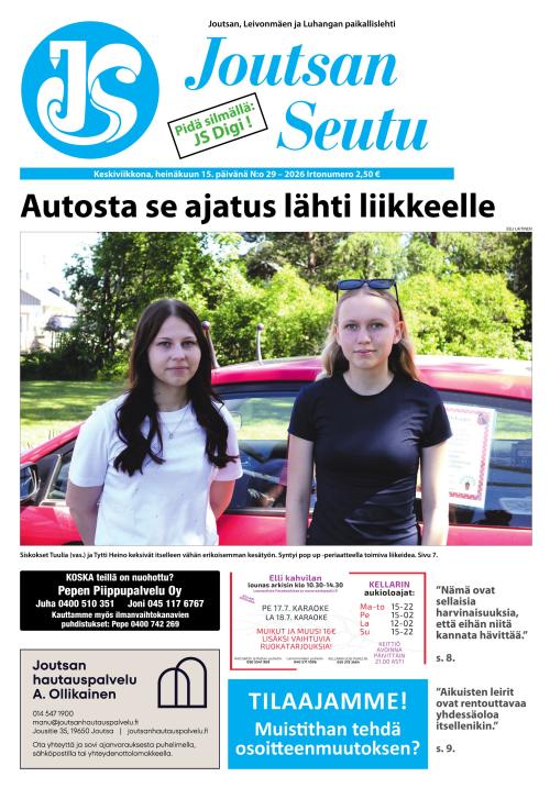 Joutsan Seutu 15.7.2026