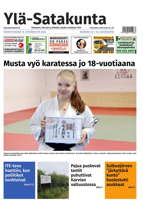 Ylä-Satakunta 15.7.2026