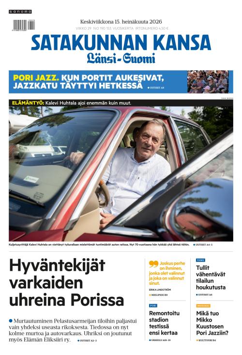 Satakunnan Kansa Länsi-Suomi 15.7.2026