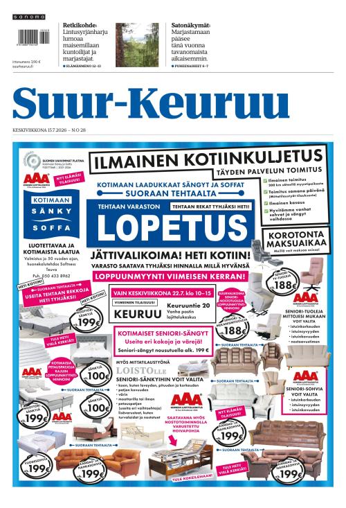 Suur-Keuruu 15.7.2026